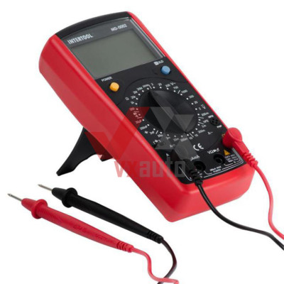 Мультиметр цифровой CAT III - 600 В / CAT II - 1000 В Intertool  