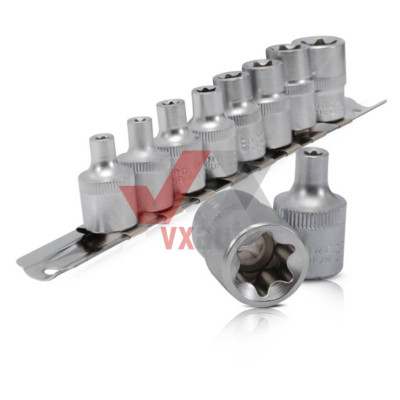 Набор головок звезда (TORX) 3/8