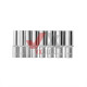 Набор инструментов 111 од. 1/2", 1/4" Intertool STORM Cr-V
