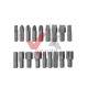 Набор инструментов 111 од. 1/2", 1/4" Intertool STORM Cr-V