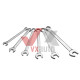 Набор инструментов 56 од. 1/2", 1/4" Intertool STORM Cr-V