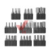 Набор инструментов 73 од. 1/2", 1/4" Intertool STORM Cr-V
