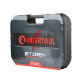 Набор инструментов 73 од. 1/2", 1/4" Intertool STORM Cr-V