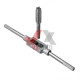 Набор метчиков и плашек 20 од. М3-М12 Intertool сталь 9XC (пластик. кейс)