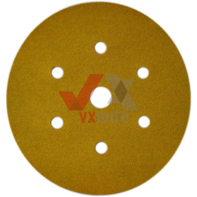 Наждачная бумага круг Р- 120 3М Hookit 255P d 150 мм (7 отверстий)