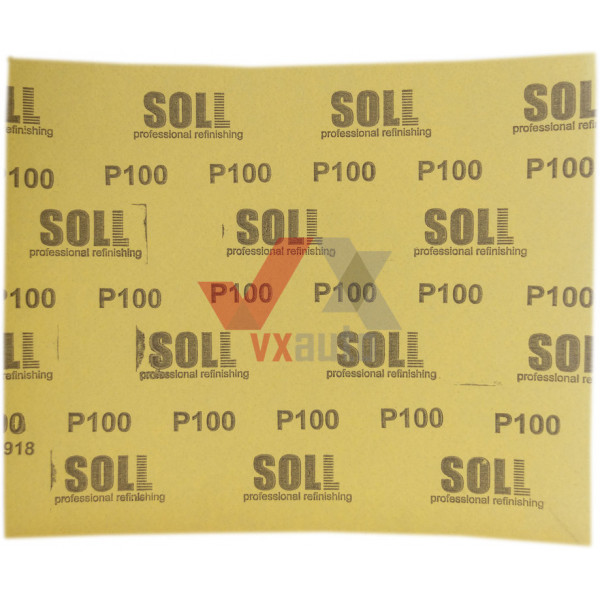 Наждачний папір лист Р- 100 SOLL 230 мм х 280 мм