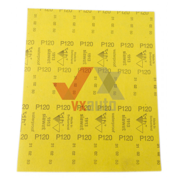 Наждачная бумага лист Р- 120 SIA 230 мм х 280 мм