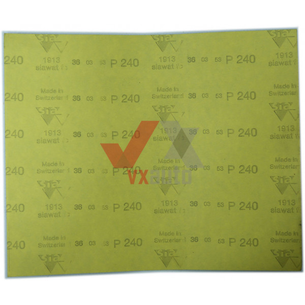 Наждачная бумага лист Р- 240 SIA 230 мм х 280 мм