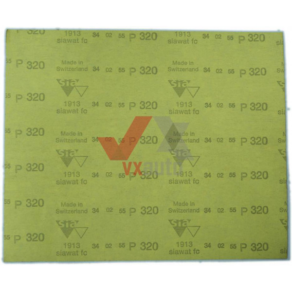Наждачний папір лист Р- 320 SIA 230 мм х 280 мм