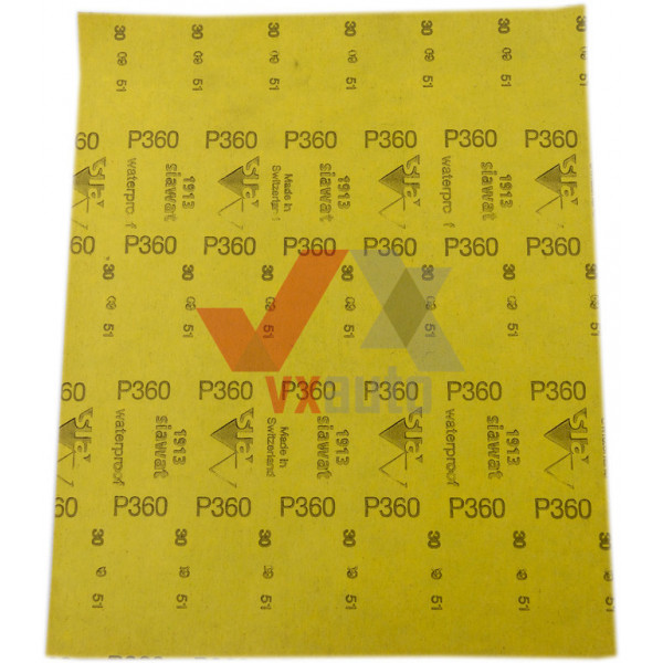 Наждачний папір лист Р- 360 SIA 230 мм х 280 мм