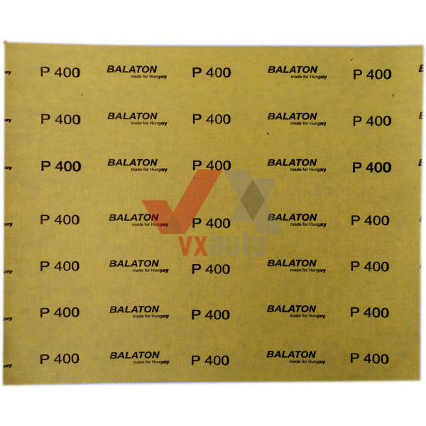 Наждачний папір лист Р- 400 Balaton 230 мм х 280 мм
