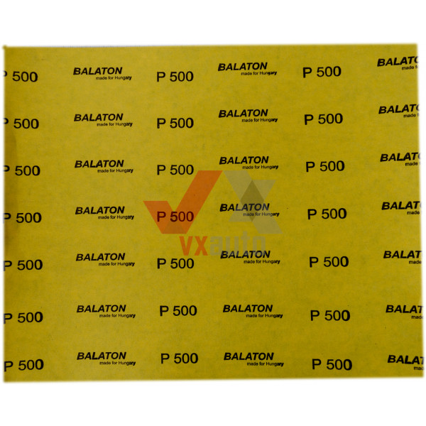 Наждачний папір лист Р- 500 Balaton 230 мм х 280 мм
