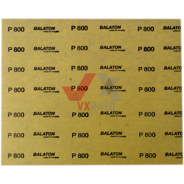 Наждачная бумага лист Р- 800 Balaton 230 мм х 280 мм