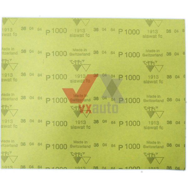 Наждачная бумага лист Р-1000 SIA 230 мм х 280 мм
