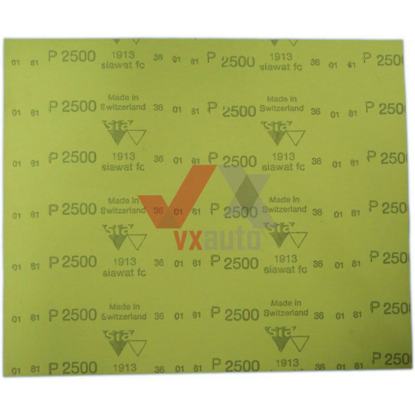 Наждачний папір лист Р-2500 SIA 230 мм х 280 мм