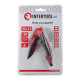 Ніж складаний 206 мм Intertool (ручка алюміній + пластик, 4 викруткові насадки)