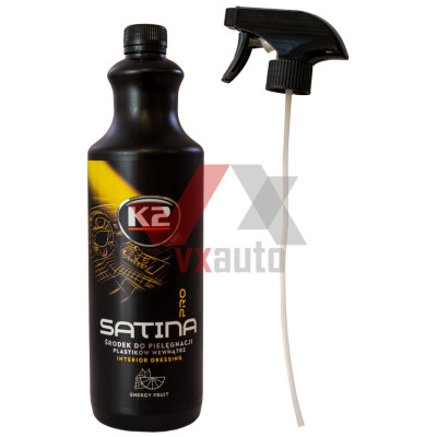 Очиститель пластика 1 л K2 Satina Pro (energy fruit, триггер)