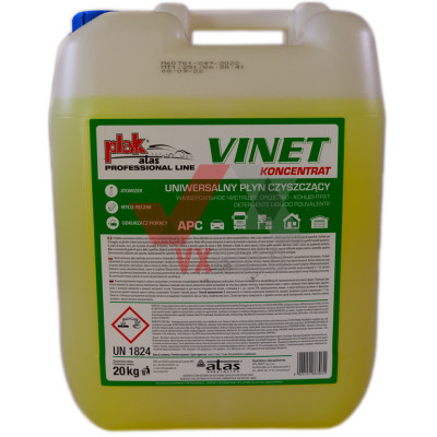 Очиститель пластика 20 кг Atas Plak Vinet (концентрат, канистра)