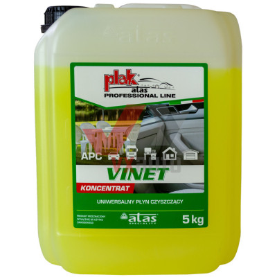 Очиститель пластика 5 кг Atas Plak Vinet (концентрат, канистра)