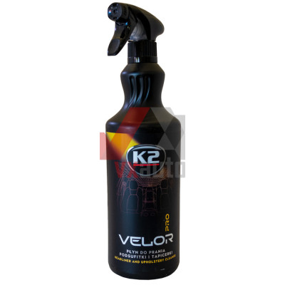 Очиститель тканей и ковров 1 л K2 Velor Pro (триггер)