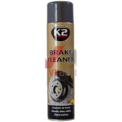 Очиститель тормозных систем 600 мл K2 Brake Cleaner (аэрозоль)