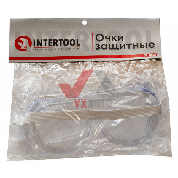 Очки защитные Intertool (силиконовые)