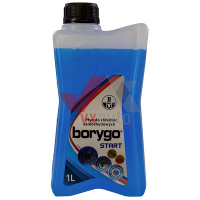 Охолоджуюча рідина 1 л синій -35°С Антифриз Borygo Start G11