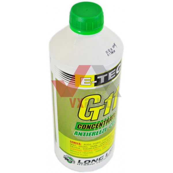 Охлаждающая жидкость 1.5 л зеленый (концентрат) -38°С (при 1:1) Антифриз E-TEC Glycsol Ct11