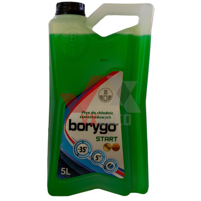 Охолоджуюча рідина 5 л зелений -35°С Антифриз Borygo Start G11