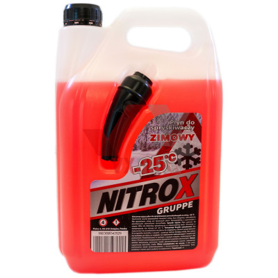Омивач скла зимовий 4 л Nitroxgruppe Карамель -25°C (з лійкою)