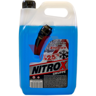 Омивач скла зимовий 4 л Nitroxgruppe Море -25°C (з лійкою)