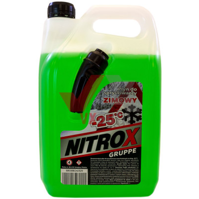Омивач скла зимовий 4 л Nitroxgruppe Яблуко -25°C (з лійкою)