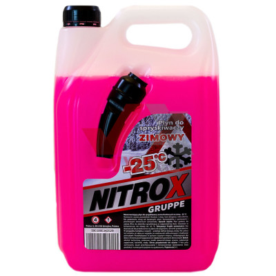 Омивач скла зимовий 4 л Nitroxgruppe Жуйка -25°C (з лійкою)