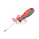 Отвертка крестовая PH0 х 75 мм Intertool CrV