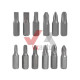 Отвертка реверсивная с насадками 12 шт. Intertool