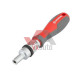 Отвертка реверсивная с насадками 21 шт. Intertool (с карданом)