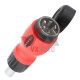 Викрутка реверсивна з насадками 6 шт. Intertool