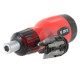 Викрутка реверсивна з насадками 6 шт. Intertool