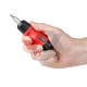 Викрутка реверсивна з насадками 6 шт. Intertool