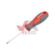 Отвертка шлицевая SL3 х 75 мм Intertool CrV