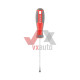 Отвертка шлицевая SL4 х 100 мм Intertool CrV