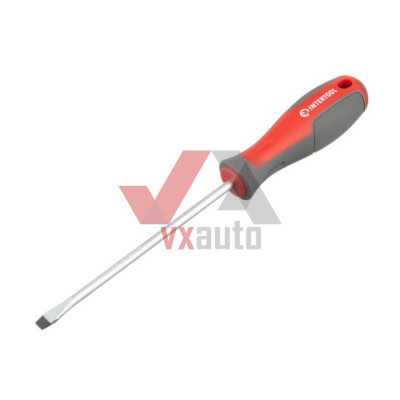 Отвертка шлицевая SL5 х 125 мм Intertool CrV