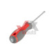 Отвертка шлицевая SL5 х 125 мм Intertool CrV