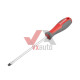 Отвертка шлицевая SL6 х 150 мм Intertool CrV