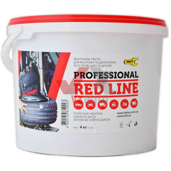 Паста монтажна  4 кг Professional Red Line