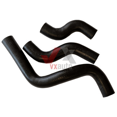 Патрубок радиатора Daewoo Lanos 1.5 1.6 Beg-Line, к-т (3 шт.) (с кондиционером)