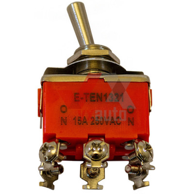 Перемикач тумблер на 2 положення 6 контактів (клема болт) VORTEX