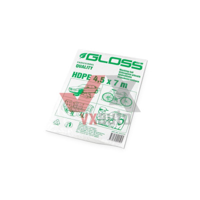 Пленка малярна захисна 4.5 х 7 м 6 мкр SOLL Gloss