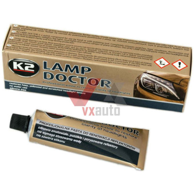Полироль для фар 60 г K2 Lamp Doctor