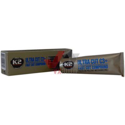 Поліроль для кузова абразивна 100 г K2 Ultra Cut C3 (проф., під полірув. машинку)